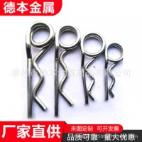 自产自销201 304 316L不锈钢R销 双线R销 开口销卡销 量大从优