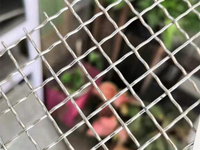 不锈钢轧花网304过滤分离防鼠养殖装饰金属编织方孔机器罩筛网片