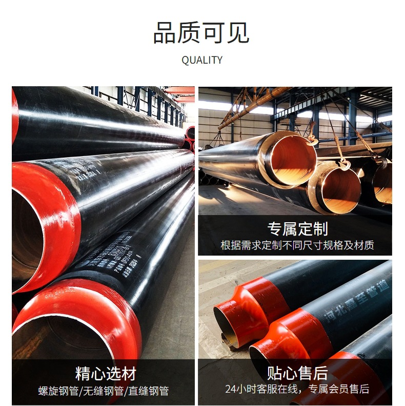 聚氨酯保温管,法兰,钢套钢,防腐管,三通,弯头