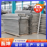厂家现货桥梁河道铁艺防撞拦 江边304不锈钢桥梁护栏 隔离栏杆