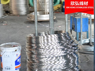 欣弘 不锈钢光亮丝 厂家直供201中硬丝电解丝 0.6-6.0氢退丝