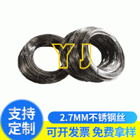2.7MM 供应不锈钢丝 光亮丝 电解丝可调直 批发定制不锈钢丝