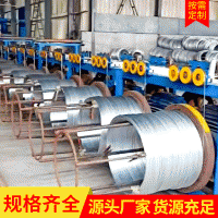 厂家供应镀锌钢绞线15.2mm 电力镀锌钢绞绳 无粘铝包结钢绞线