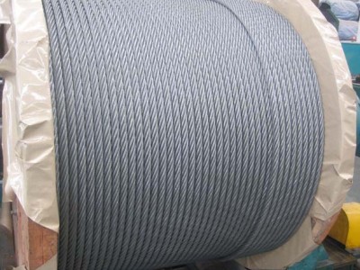 6*19+IWRC 光面/电镀锌/热镀锌钢丝绳批发