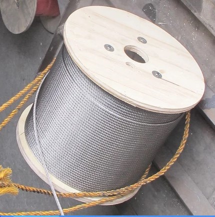 镀锌钢丝绳 6*12 7fc 厂家供应 包胶钢丝绳起重用多股钢丝绳定制