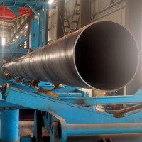 规格齐全Q235B大口径厚壁螺旋钢管 厂家直销1220输水专用螺旋钢管