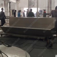 大型水波纹不锈钢座椅屏风等装潢装饰品定制焊接折弯镀色