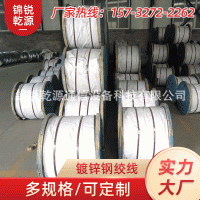专业生产 热镀锌钢绞线 百香果搭架钢丝绳 拉线镀锌钢绞线