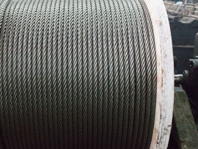 起重油丝绳 厂家直供普通钢丝绳 6*19直径7.7/8.0mm 光面钢丝绳