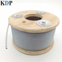 厂家销售 柔软钢丝绳 镀锌钢丝绳4mm 装修专用钢丝绳