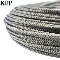 厂家生产 镀锌柔软5mm钢丝绳 捆绑工地耐用软钢丝绳