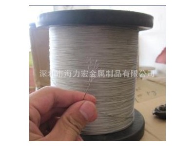 深圳厂家供应包塑细不锈钢丝绳 直径0.5MM包胶不锈钢丝绳 304