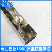 厂家供应 304不锈钢方管 厚壁不锈钢拉丝焊管