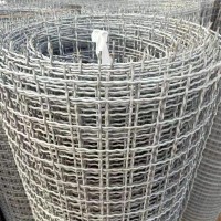 供应不锈钢轧花网养猪隔离铁丝网 电厂隔离防护网仿编织金属丝网