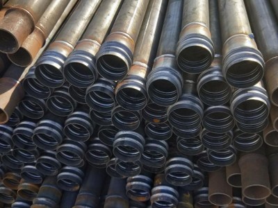 桩基检测超声波检测管48-60声测管钳压式