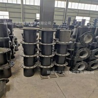 球墨铸铁管件插盘短管承盘短管双承套管甲管乙管弯头三通四通