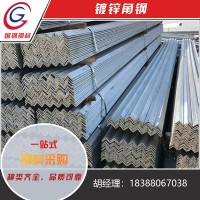 佛山钢材镀锌角钢角铁不等边角钢冲孔规格齐全批发