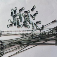 厂家供应多种规格不锈钢钢丝绳保险绳冲压端子灯具防坠落吊绳定制