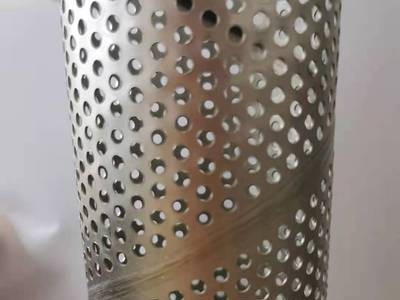 打孔管厂家专生产不锈钢冲孔管 3.5孔1.5距