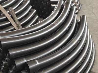 现货热浸塑钢管接头 热浸塑弯头 电力过轨热浸塑钢接头 规格齐全