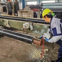 架空聚氨酯保温管 高密度聚乙烯外护层聚氨酯保温管 两步法一步法