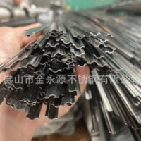 不锈钢平底轨道管,C型不锈钢轨道管,两头圆不锈钢轨道管材