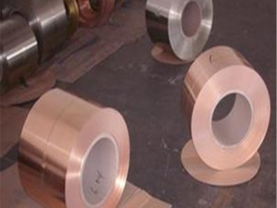 批发高含铜量紫铜带 T2纯铜皮 铜箔 磷铜带 磷青铜带