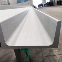 厂家供应304不锈钢热轧焊接槽钢 工字钢 喷砂酸白表面 定尺长度