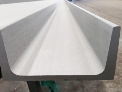 不锈钢316 热轧槽钢 焊接槽钢 酸白喷砂定尺