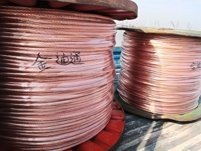 接地线 多股铜绞线 硬铜绞线TJr 120平铜绞线 定做交货快