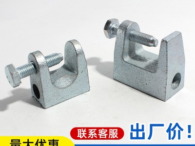 新品热销老虎夹 20-45开口规格齐全 电镀锌虎口夹老虎卡