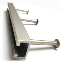 恒诺厂家制造 镀锌预埋槽道 带铆钉哈芬槽 38*23混凝土预埋件