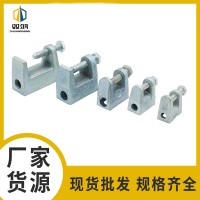 厂家供应 铸铁老虎卡 方型口虎口夹 铸铁夹具 钢结构用虎口卡
