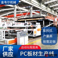 PC板材生产线 PC板材成型设备 机械板材生产设备