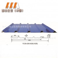 徐州香山彩钢供应860型屋面墙面板多种彩钢瓦 彩钢压型板