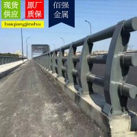 桥梁防撞栏杆桥梁护栏666 304不锈钢复合管防撞护栏 河道景观护栏