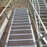 厂家现货机械压焊插接不锈钢异形钢格板污水处理厂踏步齿形钢格板