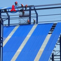 720波形pvc塑钢瓦 树脂波浪板 塑料瓦 防水防火防褪色