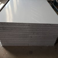 生产彩钢硅岩夹芯板 硅岩夹芯板 彩钢净化板 硅岩净化板 净化板