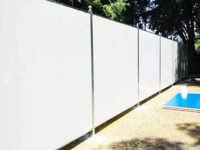 彩钢夹芯板围挡施工围蔽建筑市政工程围栏厂家直供彩钢瓦围挡护栏