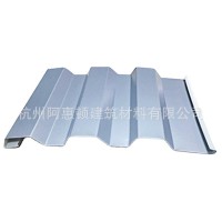 4s店外墙铝合金方波瓦楞板 350型暗扣不打钉
