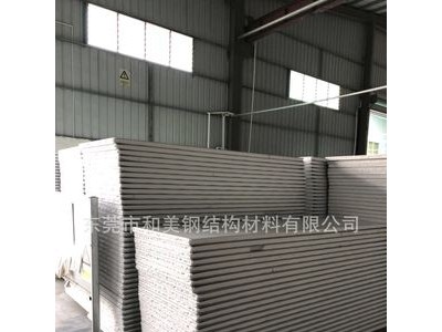 厂价销售泡沫板彩钢板 泡沫夹芯板1150板隔墙板围墙板工地围墙