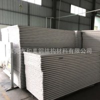 厂价销售泡沫板彩钢板 泡沫夹芯板1150板隔墙板围墙板工地围墙