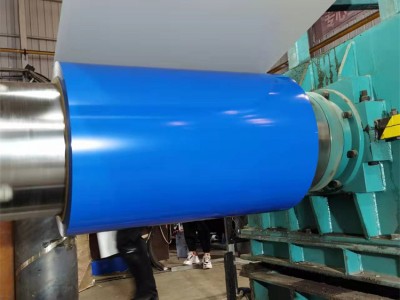 山东厂家销售热镀锌板天蓝色海蓝色白灰色彩涂板板彩钢卷