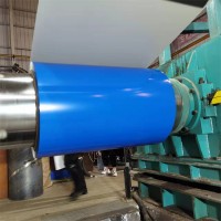 山东厂家销售热镀锌板天蓝色海蓝色白灰色彩涂板板彩钢卷