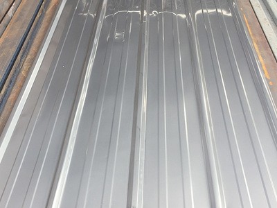 工厂直销压型彩钢板 750压型钢板瓦楞板屋顶单层彩钢瓦铁皮