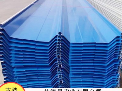 厂家直销单层彩钢板 彩钢压型钢板 彩钢压型板 单层彩钢压型板