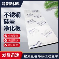 硅岩净化板 厂家直销 硅岩保温板材 防火隔墙板硅岩彩钢板复合板