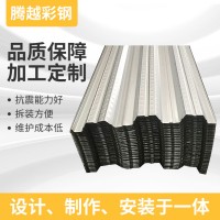 楼层板厂家定制楼层承重板 高强度混泥土专用材料 镀锌楼层板现货