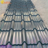 厂家直销 安徽地区压型彩钢板 0.5mm 灰色800型琉璃瓦